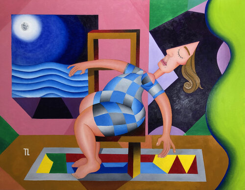 Here comes Joaquim di Teixeira Leite, Pittura in vendita su Singulart