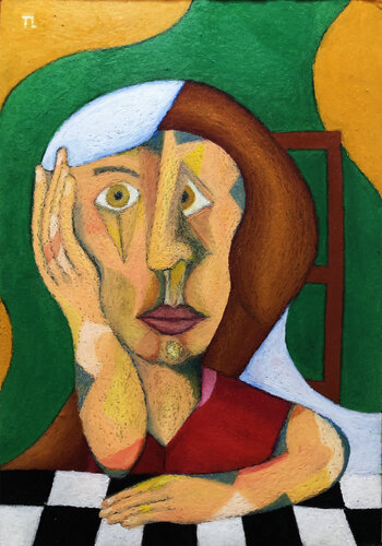 Bride van Teixeira Leite, Schilderij te koop op Singulart