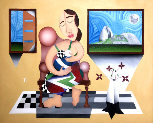 Another Star is Born di Teixeira Leite, Pittura in vendita su Singulart