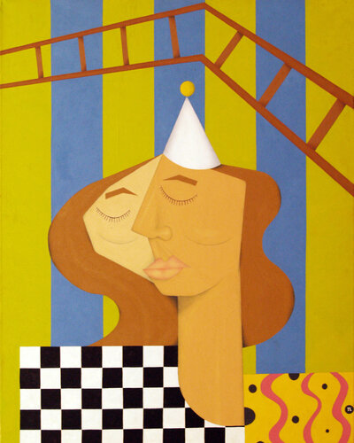 Musician's Table 40 de Teixeira Leite, Pintura a la venta en Singulart