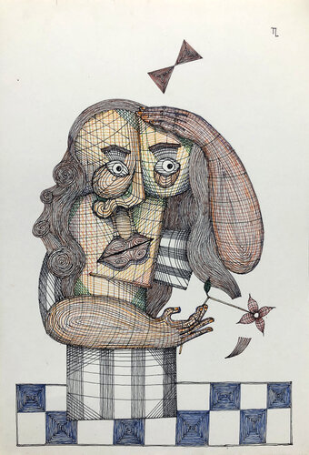 Girl par Teixeira Leite, Dessin en vente sur Singulart