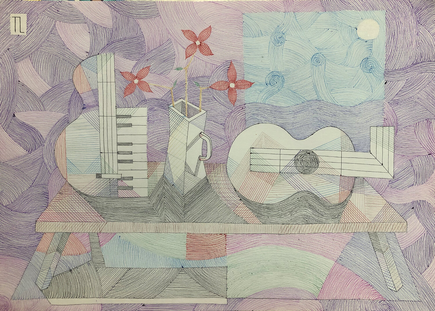 Bic Pen 10 - Musician's Table Teixeira Leite
