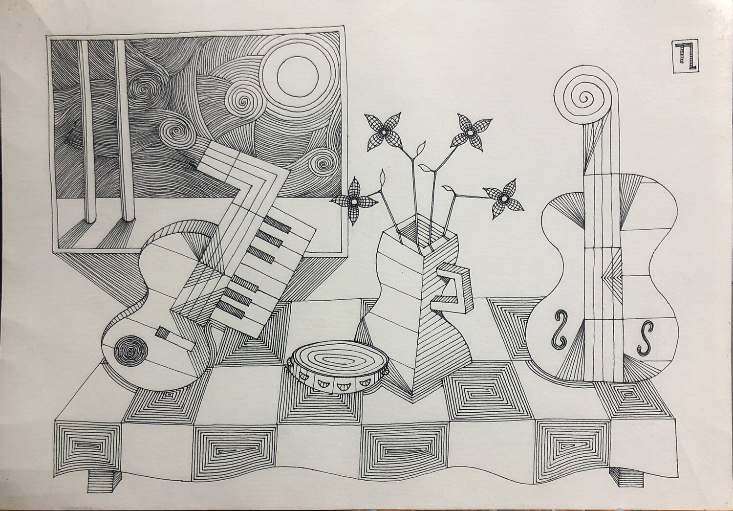 Musician's Table Teixeira Leite