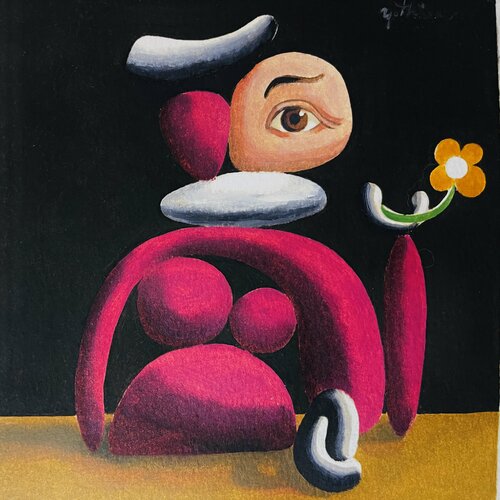 “ La Jeune fille au fleur “ No.5 di Yothin Kanokbanpot, Pittura in vendita su Singulart