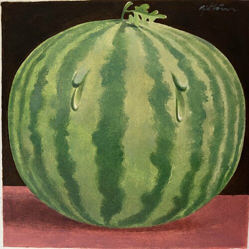 Paste`que (watermelon) von Yothin Kanokbanpot, Werk auf Papier kaufen auf Singulart