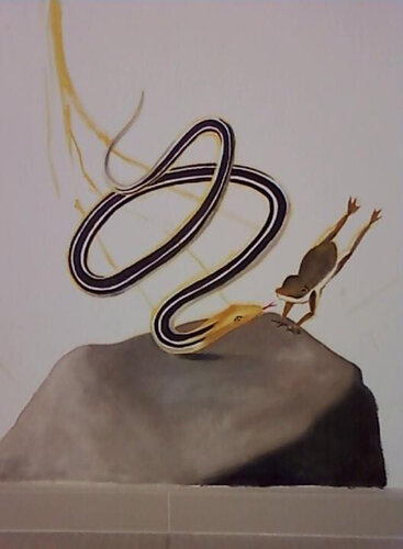 The Enlightenment of Gautama Buddha par Yothin Kanokbanpot, Peinture en vente sur Singulart
