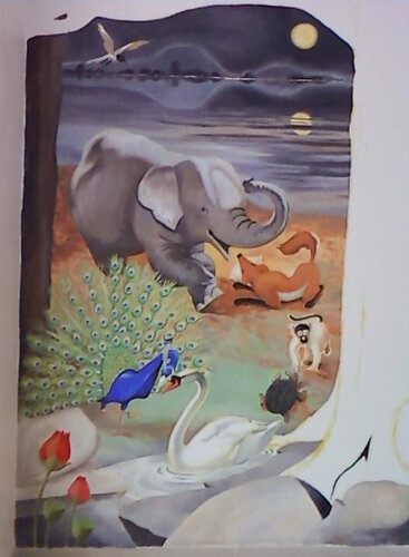 The Enlightenment of Gautama Buddha van Yothin Kanokbanpot, Schilderij te koop op Singulart