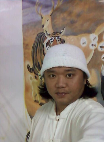 The Enlightenment of Gautama Buddha van Yothin Kanokbanpot, Schilderij te koop op Singulart