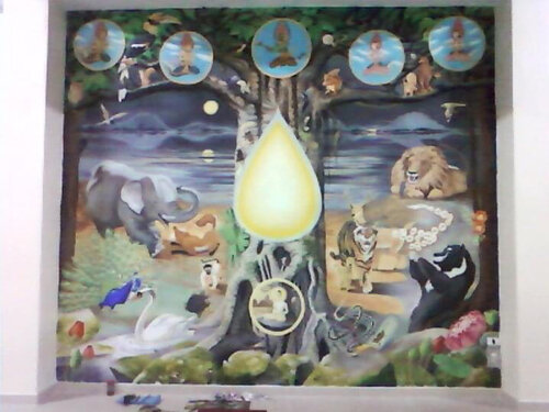 The Enlightenment of Gautama Buddha par Yothin Kanokbanpot, Peinture en vente sur Singulart