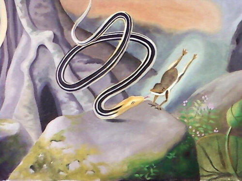 The Enlightenment of Gautama Buddha par Yothin Kanokbanpot, Peinture en vente sur Singulart