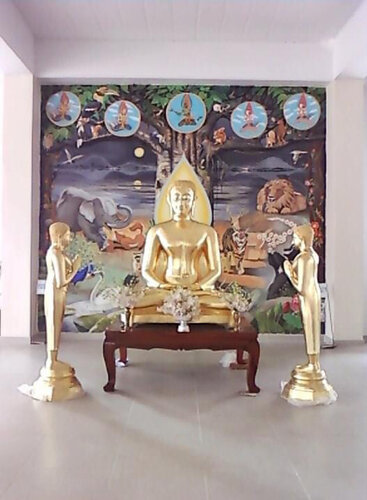 The Enlightenment of Gautama Buddha par Yothin Kanokbanpot, Peinture en vente sur Singulart