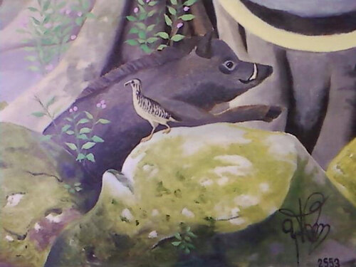 The Enlightenment of Gautama Buddha Yothin Kanokbanpot