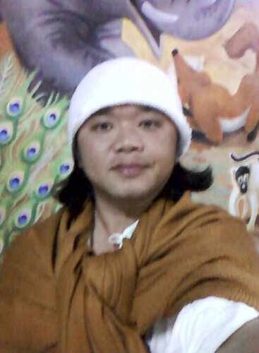 The Enlightenment of Gautama Buddha van Yothin Kanokbanpot, Schilderij te koop op Singulart