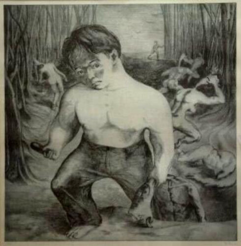 Self portrait von Yothin Kanokbanpot, Druck kaufen auf Singulart