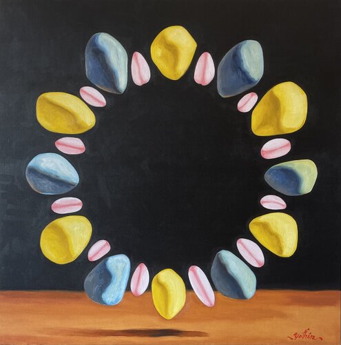 EQUINOX van Yothin Kanokbanpot, Schilderij te koop op Singulart