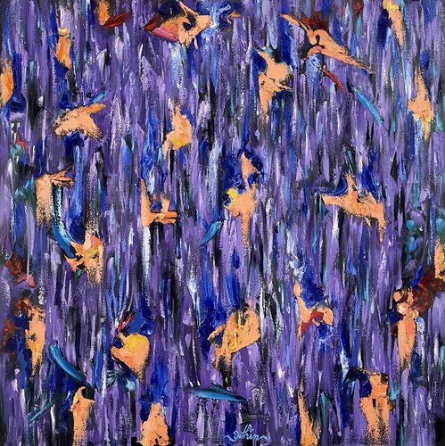 Algorithmed illusions von Yothin Kanokbanpot, Malerei kaufen auf Singulart