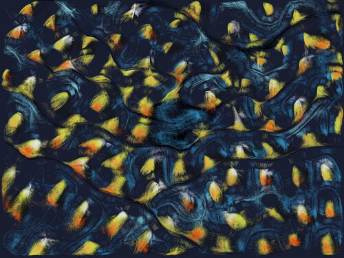 Color Field van Yothin Kanokbanpot, Digitaal te koop op Singulart