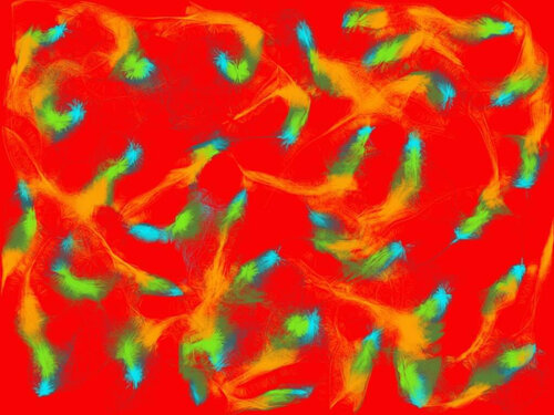 Color Field van Yothin Kanokbanpot, Digitaal te koop op Singulart