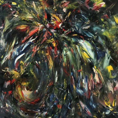 Untitled 14 van Yothin Kanokbanpot, Schilderij te koop op Singulart