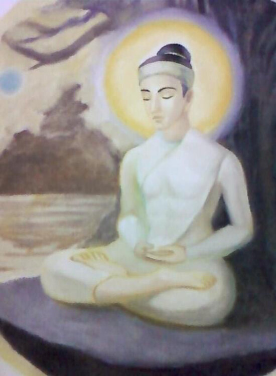 The Enlightenment of Gautama Buddha Yothin Kanokbanpot