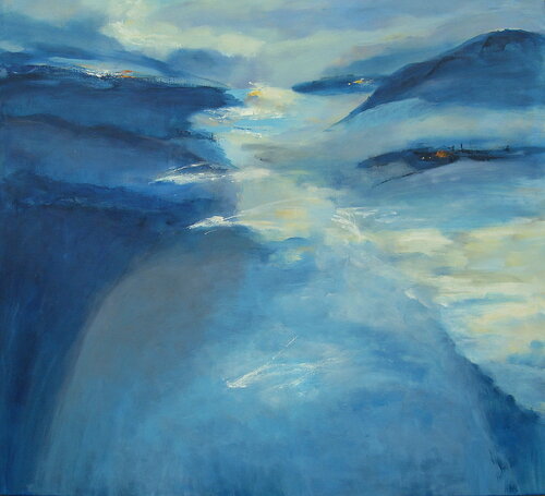 STORMY WEATHER (SOLD) van Aase Lind, Schilderij te koop op Singulart