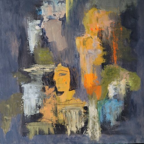 'Fall in Tuscany no 1' par Aase Lind, Peinture en vente sur Singulart