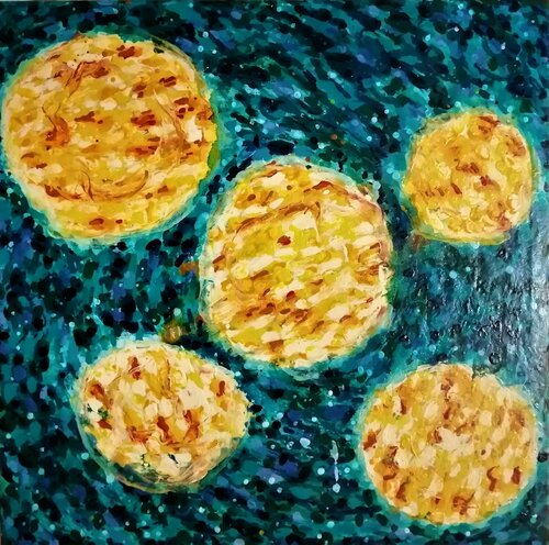Abstracción 5. 2015. von JOAN PARRAMON, Malerei kaufen auf Singulart