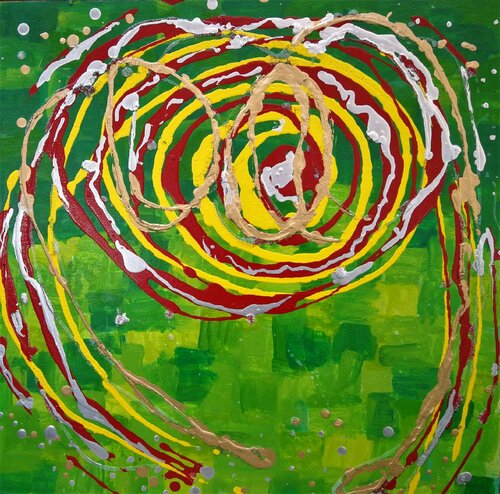 17 de la serie 40 obras de 40 x 40 cm. di JOAN PARRAMON, Pittura in vendita su Singulart