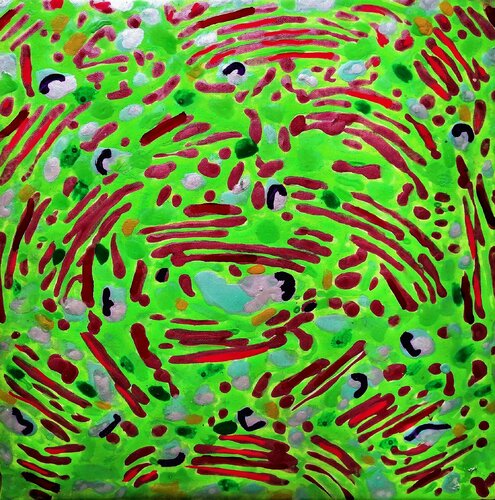 Danza de los opuestos di JOAN PARRAMON, Pittura in vendita su Singulart