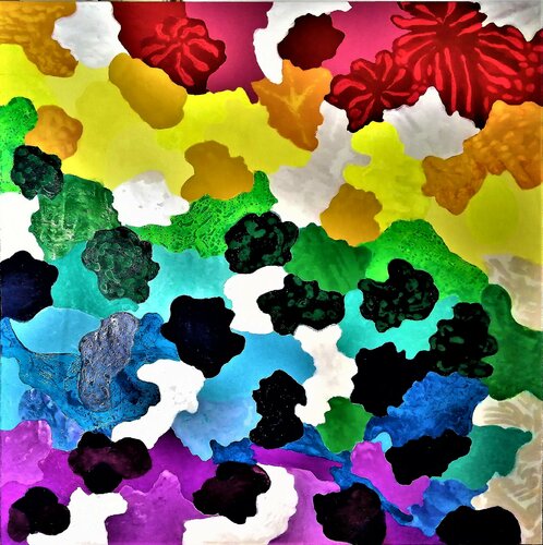 En el Arco Iris par JOAN PARRAMON, Peinture en vente sur Singulart