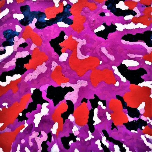 La danza de los elementos van JOAN PARRAMON, Schilderij te koop op Singulart