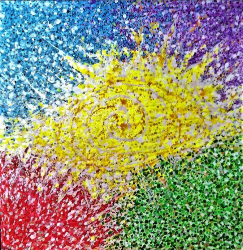 En el Arco Iris von JOAN PARRAMON, Malerei kaufen auf Singulart
