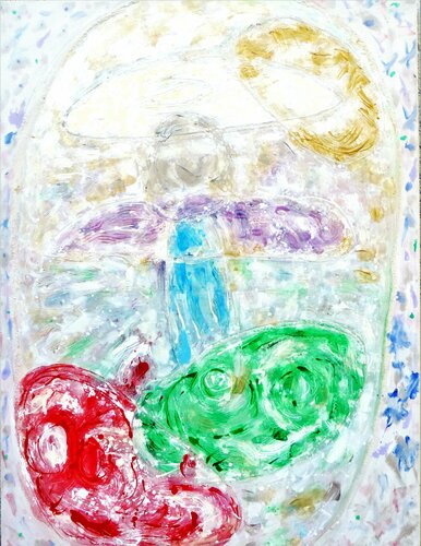 Buscando la forma del Universo V di JOAN PARRAMON, Pittura in vendita su Singulart