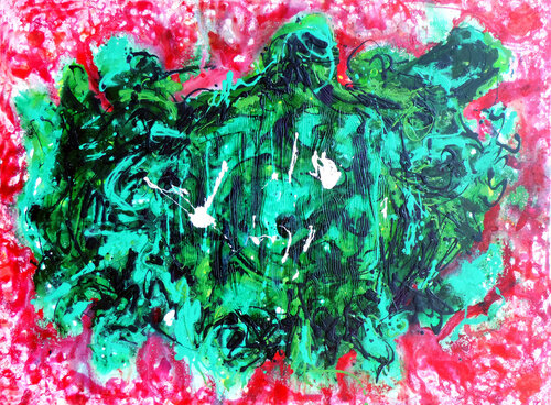 Constelación en Verdes di JOAN PARRAMON, Pittura in vendita su Singulart
