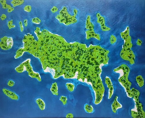 HOMENAJE A LA TIERRA 7. To Ha Long.Vietnam JOAN PARRAMON