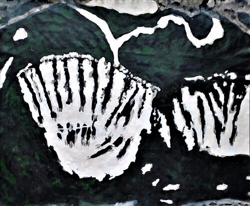 HOMENAJE A LA TIERRA 15. Northwest. Iceland by JOAN PARRAMON, 회화 for Sale on Singulart