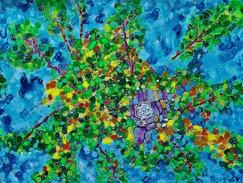 Font del Grup by JOAN PARRAMON, Painting for Sale on Singulart