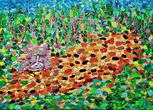Font del Miliu di JOAN PARRAMON, Pittura in vendita su Singulart