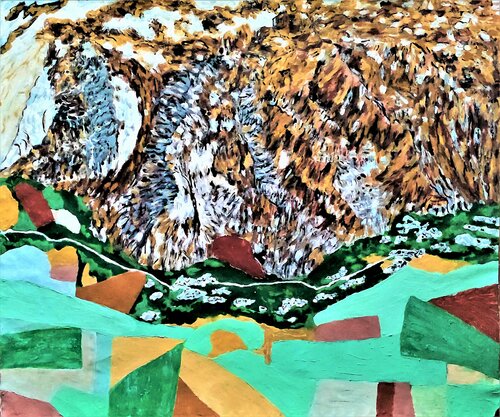 HOMENAJE A LA TIERRA 11. Casma Province. Peru von JOAN PARRAMON, Malerei kaufen auf Singulart