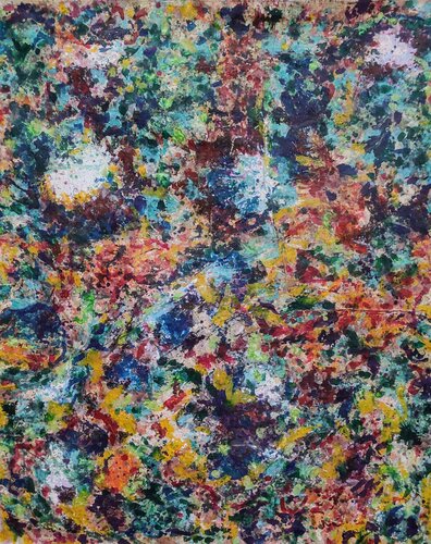 HOMENAJE A LA TIERRA 35. Abstracción van JOAN PARRAMON, Schilderij te koop op Singulart