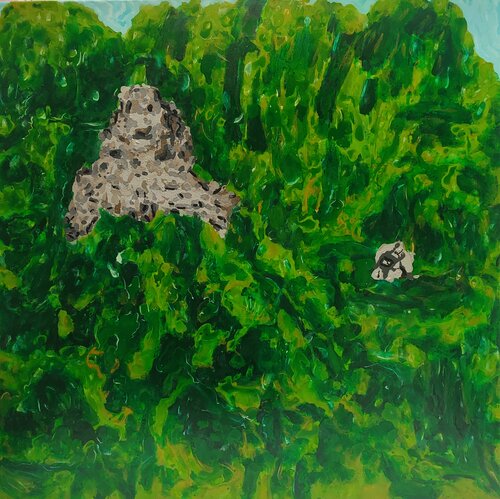 HOMENAJE A LA TIERRA 41. El Silencio de piedra del Guardian del bosque. JOAN PARRAMON