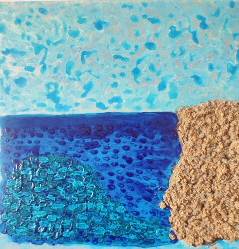 HOMENAJE A LA TIERRA 47.  Mallorca. Spain von JOAN PARRAMON, Malerei kaufen auf Singulart