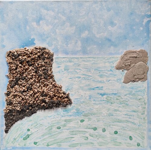 HOMENAJE A LA TIERRA 50.  Mallorca. Spain von JOAN PARRAMON, Malerei kaufen auf Singulart
