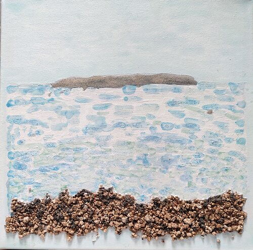 HOMENAJE A LA TIERRA 51  Mallorca. Spain van JOAN PARRAMON, Schilderij te koop op Singulart