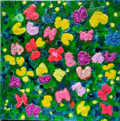 Encuentro de Mariposas von JOAN PARRAMON, Malerei kaufen auf Singulart