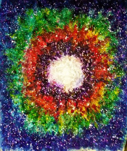 MACROCOSMOS 1 van JOAN PARRAMON, Schilderij te koop op Singulart