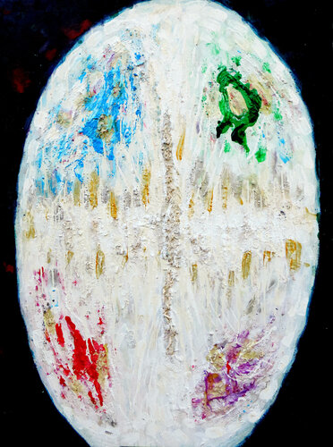 Buscando la forma del Universo I di JOAN PARRAMON, Pittura in vendita su Singulart