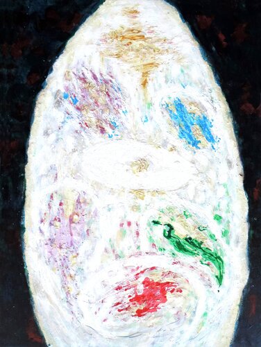 Buscando la forma del Universo II di JOAN PARRAMON, Pittura in vendita su Singulart