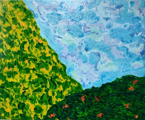 PAISAJE 2. 2025 di JOAN PARRAMON, Pittura in vendita su Singulart