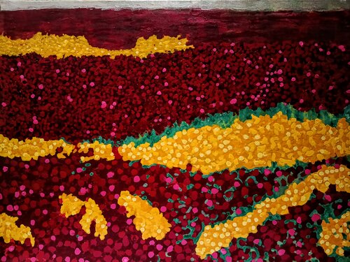 Flores del desierto van JOAN PARRAMON, Schilderij te koop op Singulart
